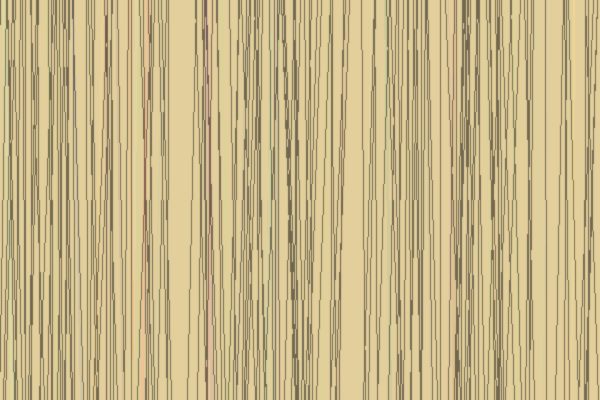 Grain et teinte du bois Samba (Ayous)
