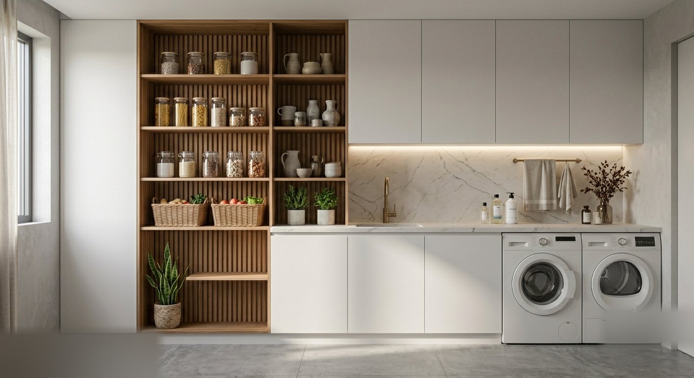Buanderie et cellier sur mesure